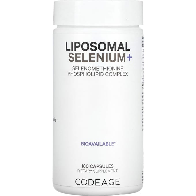 Codeage, Liposomaal Selenium+, 180 capsules