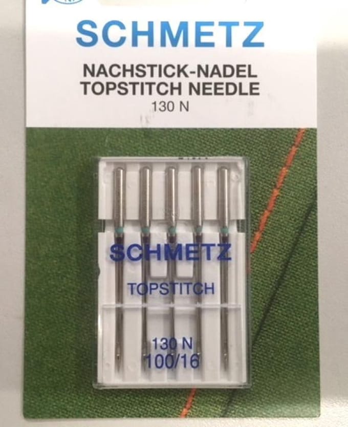 Naaimachinenaalden topstitch dikte 100