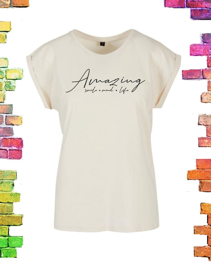 beige dames shirt Amazing | beige maat M