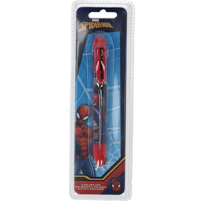 Spiderman 6 Kleuren pen