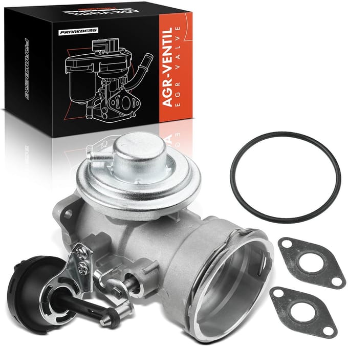 Frankberg 1x EGR-klep Afvalgrecirculatieklep voor VW Golf Audi
