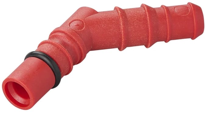 ProPlus Slangtule met O-ring - 10/12 mm - Rood