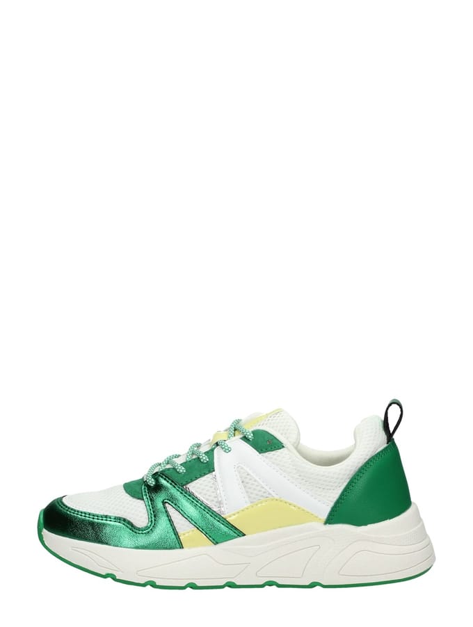 SUB55 Dames sneakers Sneakers Laag - Groen - Maat 36