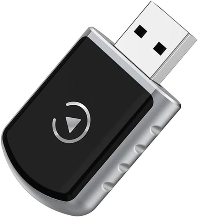 CarPlay Android Auto Adapter - AI Smart Box - Draadloze Connectiviteit - 2-In-1 Dongle - 110.00 Gram - Zwart