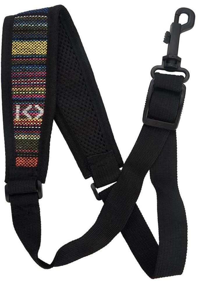 Dailygoods- Saxofoonriem Universeel - Draagbaar - Katoen - Instelbaar