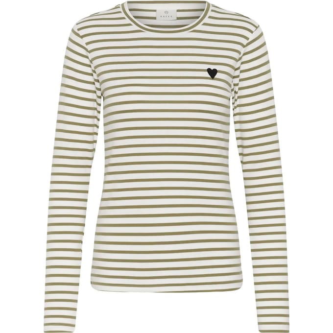 Dames-T-shirt met lange mouwen KAFFE Liddy
