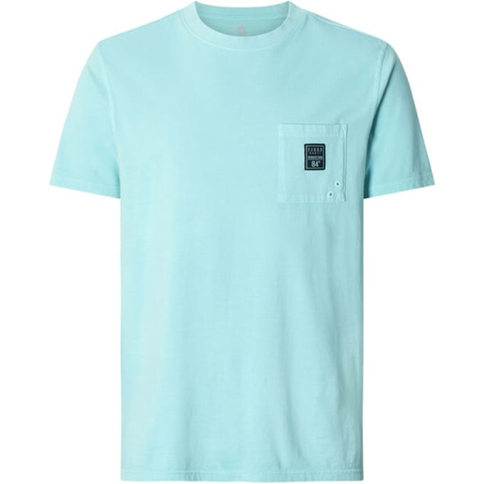 Jan Vanderstorm herren T-Shirt - 68/70 - turquoise - Plus Size