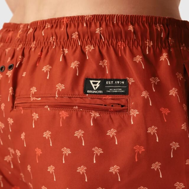 Brunotti - Cester-Mini - Zwembroek Arabian Spice - Heren - 100% Recycled - 4-Way Stretch - Sneldrogend - XL