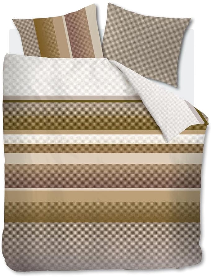 Beddinghouse Rhys dekbedovertrek - - 200x200/220 - Goud