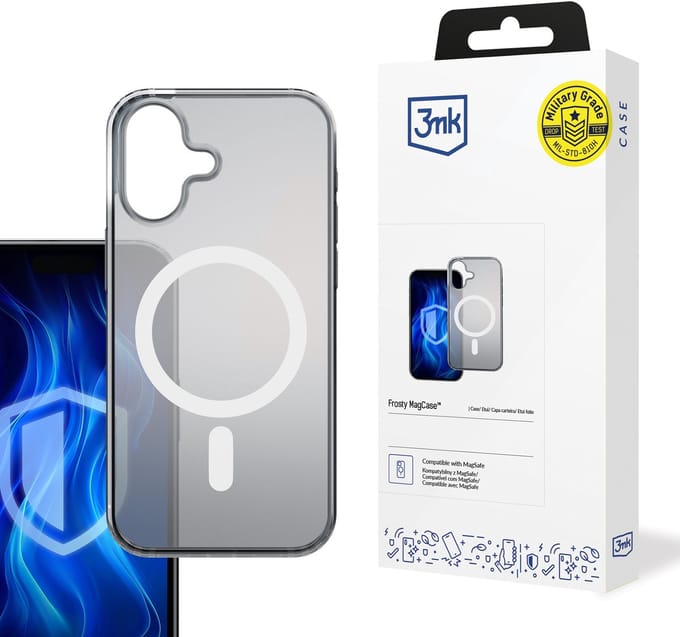 Apple Iphone 16 Plus - 3Mk Frosty Magcase Wit