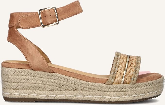 AYANA 0047 Sandalen - Dames - Camel - Maat 40