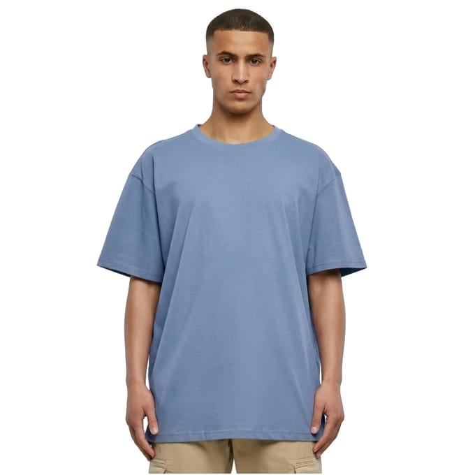 Urban Classics - Heavy Oversized Heren Tshirt - M - Blauw