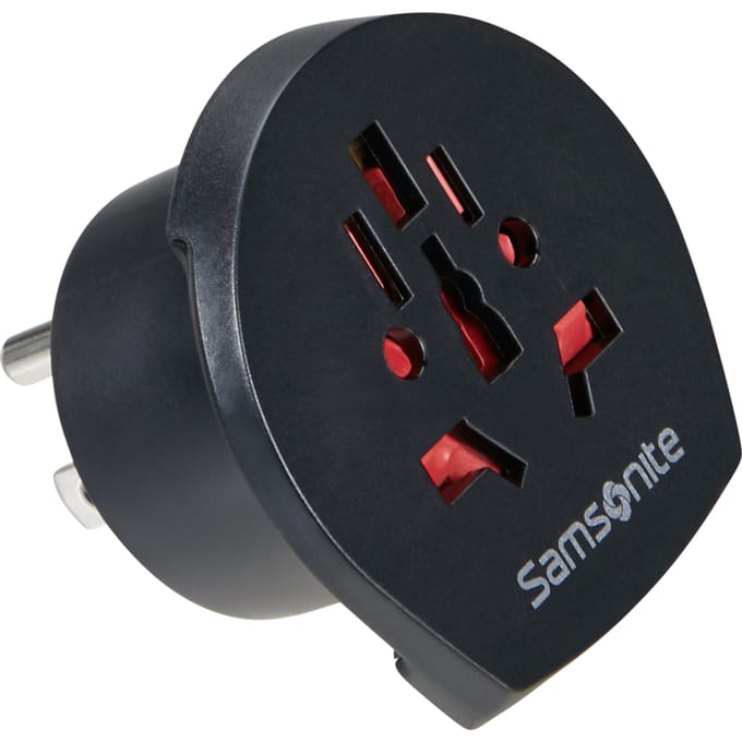 Samsonite Travel Accessories Adapter wereldwijd naar USA Zwart