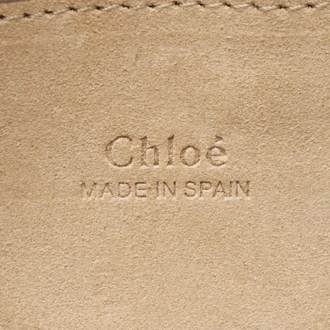 Chloé Kalfsleer Suède Faye Kleine Schoudertas
