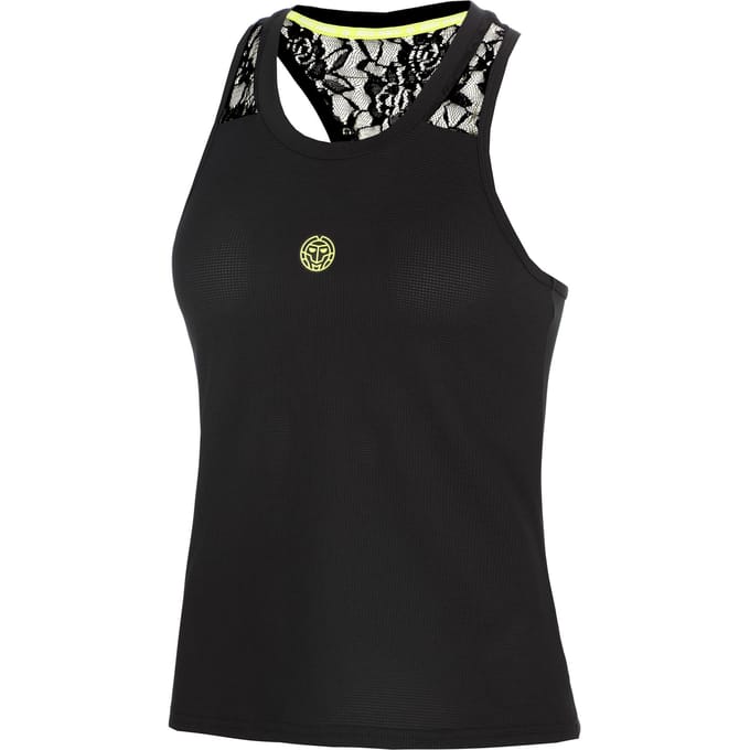 BIDI BADU Night Flash Racerback Lace Tanktop Dames