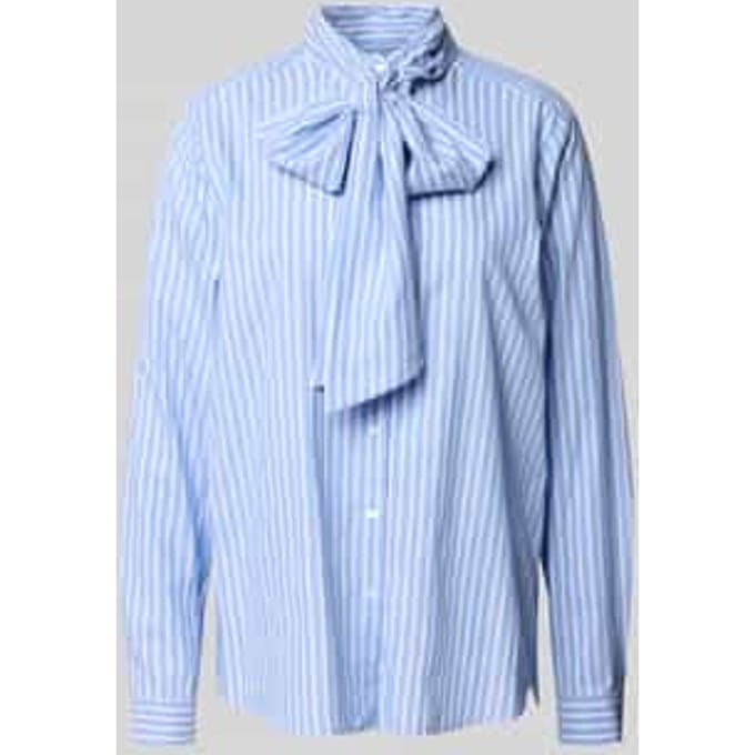 Relaxed fit overhemdblouse met knoopsluiting