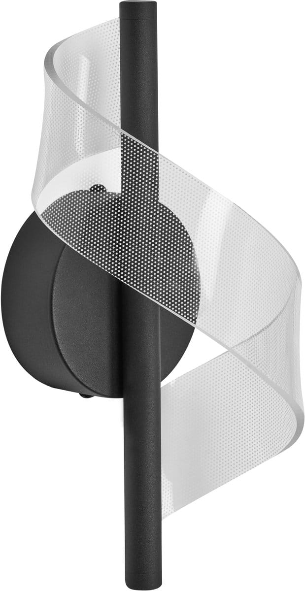 SARELA - Wandlamp - Zwart - Metaal
