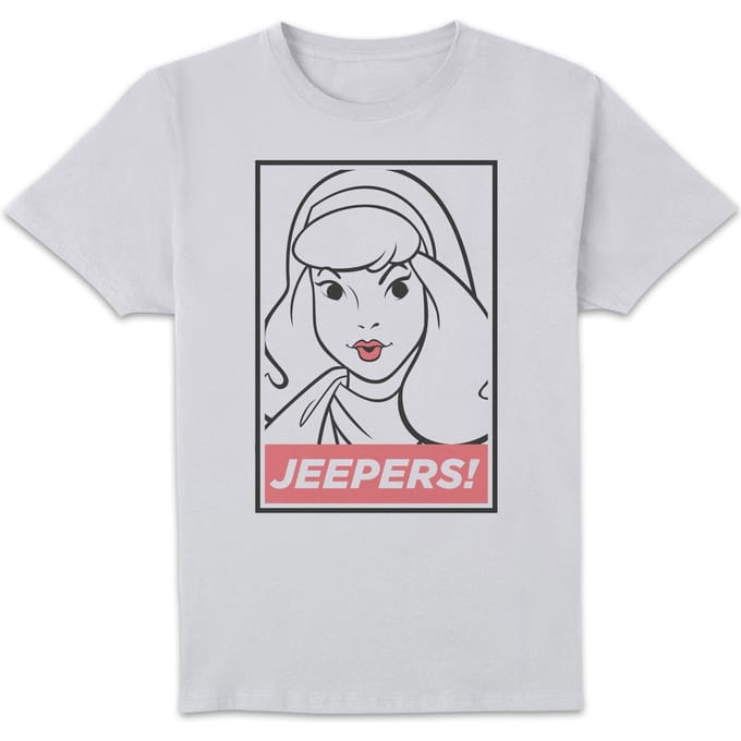 Scooby Doo Jeepers! Men's T-Shirt - White - M