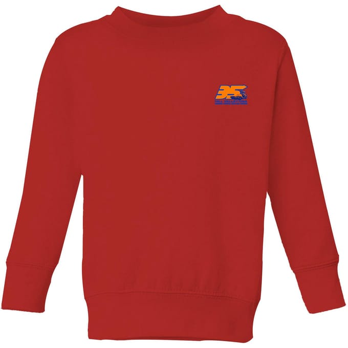 Back To The Future 35 Hill Valley Front Kids' Sweatshirt - Red - 98/104 (3-4 jaar)