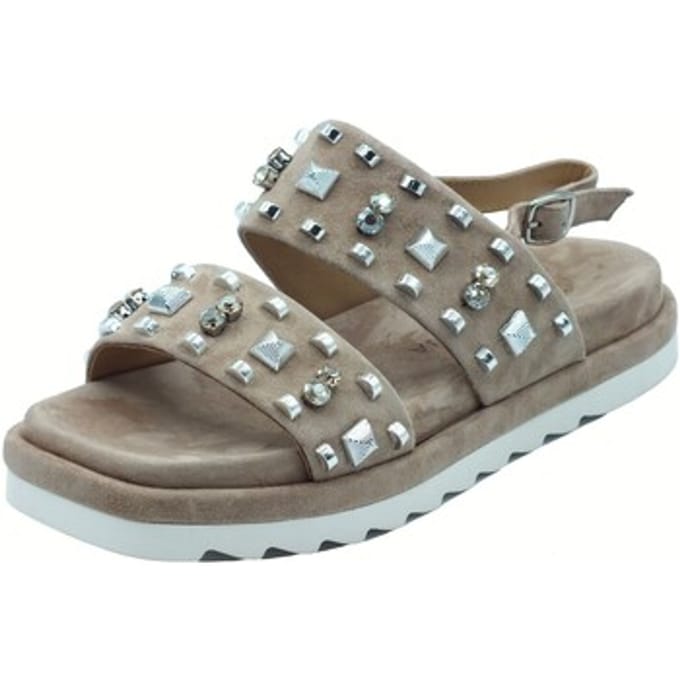 Sandalen met sleehak ALMA EN PENA V251806 Suede