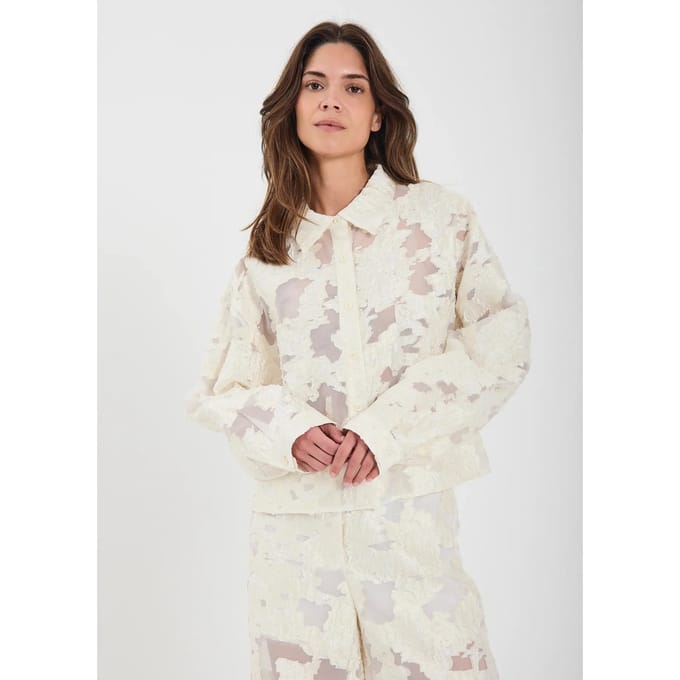 Damesblouse met lange mouwen Norr Burna