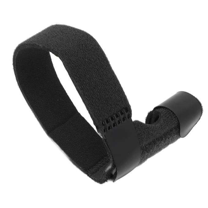 Teenfixator Multi-Adhesieve Teenfractuurfixator Curvatuurcorrectie Blessureondersteunende Brace Zwart black