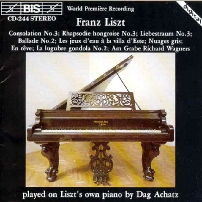 Dag Achatz - Liszt: Consolation No. 3 | Rhapsodie Hongroise (CD)