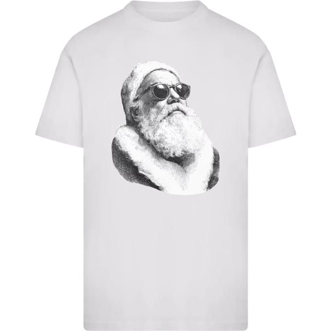 Mister Tee - Cool Santa Heren Tshirt - S - Wit