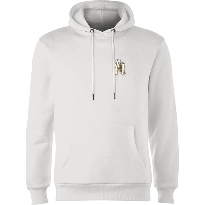 Harry Potter Hufflepuff Hoodie - White - L