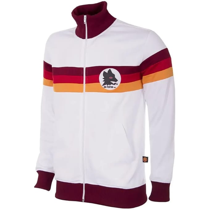 COPA - AS Roma 1981/82 Retro Voetbalvest - Heren - Wit - S