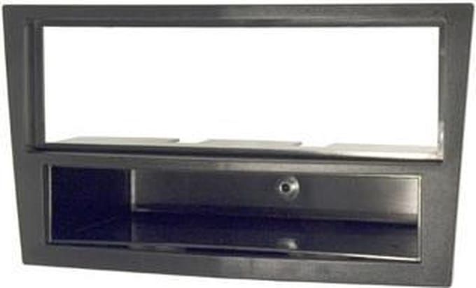 1DIN frame  Opel Astra 04-10  Corsa Vivaro Zafira zwart