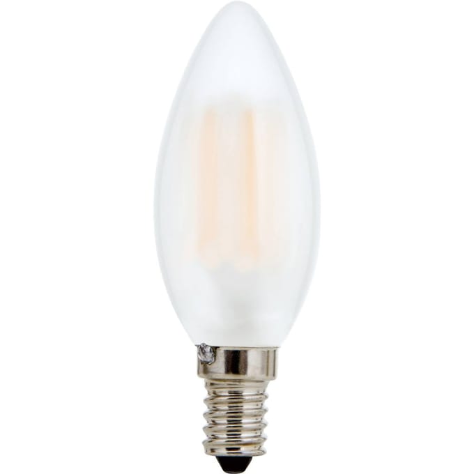 ORION LED kaarslamp E14 4,5W 827 binnen mat, dimbaar