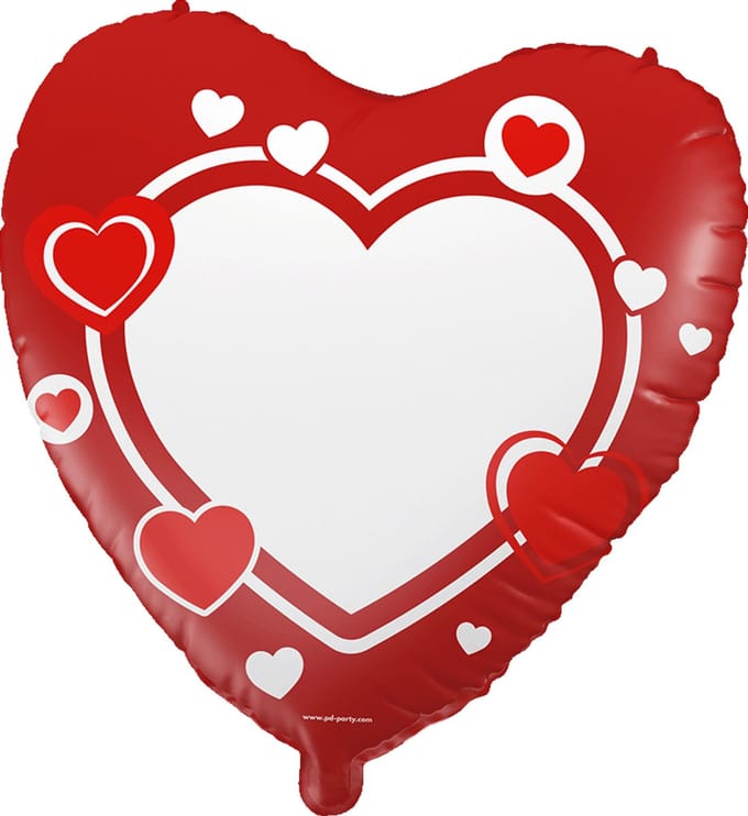 Foil balloon - Heart writable