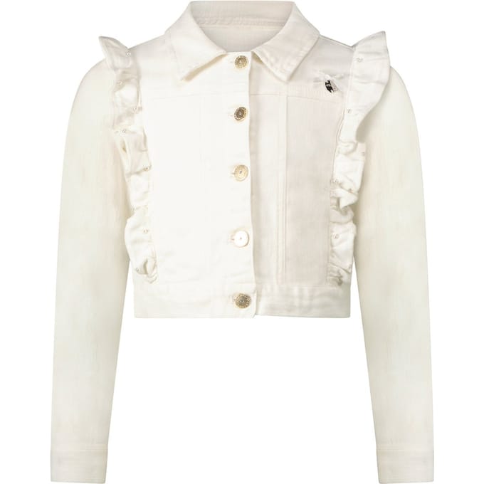 Le Chic  - Maat 134/140 - Meisjes Spijkerjasje ALLY C212-5185