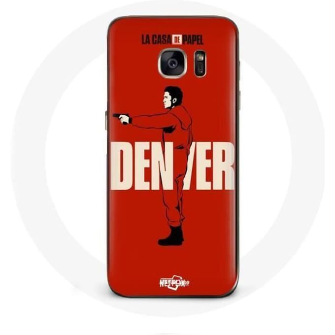 Samsung Galaxy S7 hoesje La Casa De Papel Denver tekening