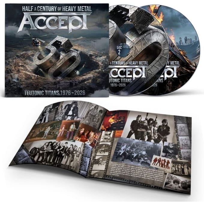 Accept CD - Teutonic Titans 1976-2026 - voor Geen - standaard