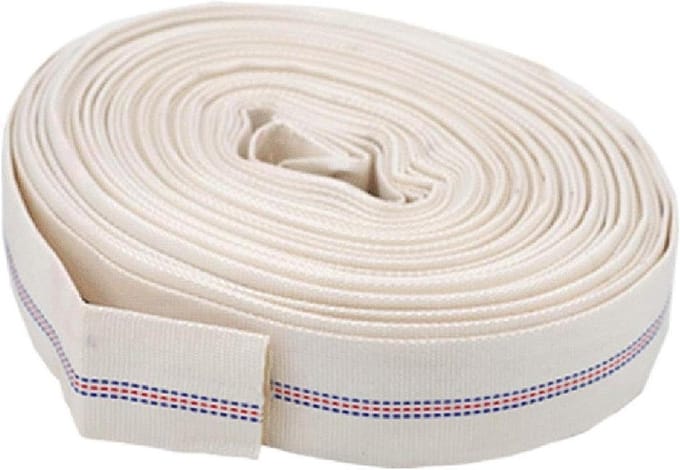 Platte Waterslang - Tuinslang Canvas - Efficiënte Waterafgifte - Slijtvast en Vorstbestendig - 5 meter - Niet gespecificeerd