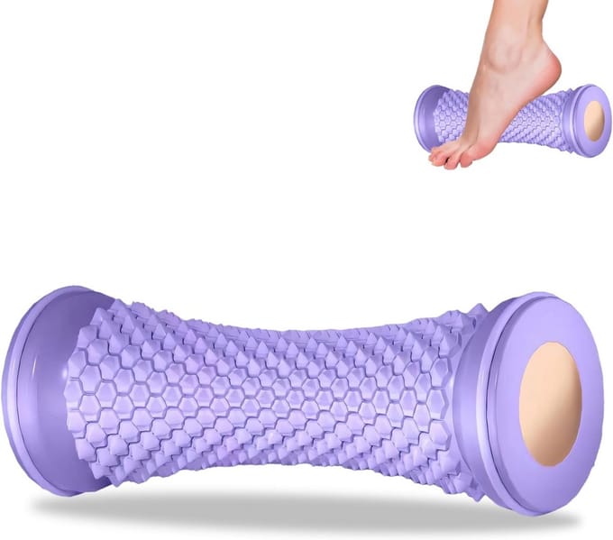Voetmassagebal TPR draagbaar 8x8x18 cm