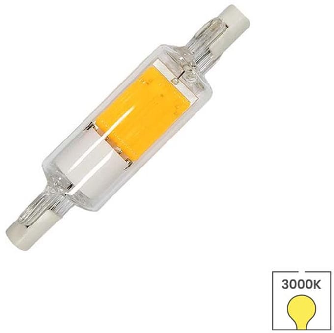 Lybardo - R7s LED staaflamp - 78 mm - 3.8W - 3000K modern Warmwit Licht