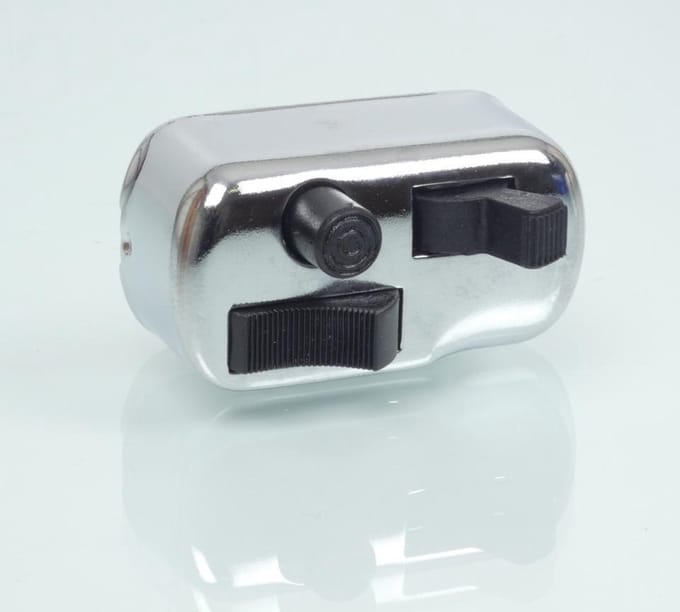 rms stuurdeksel knop voor piaggio 400 ape 057663 nieuw