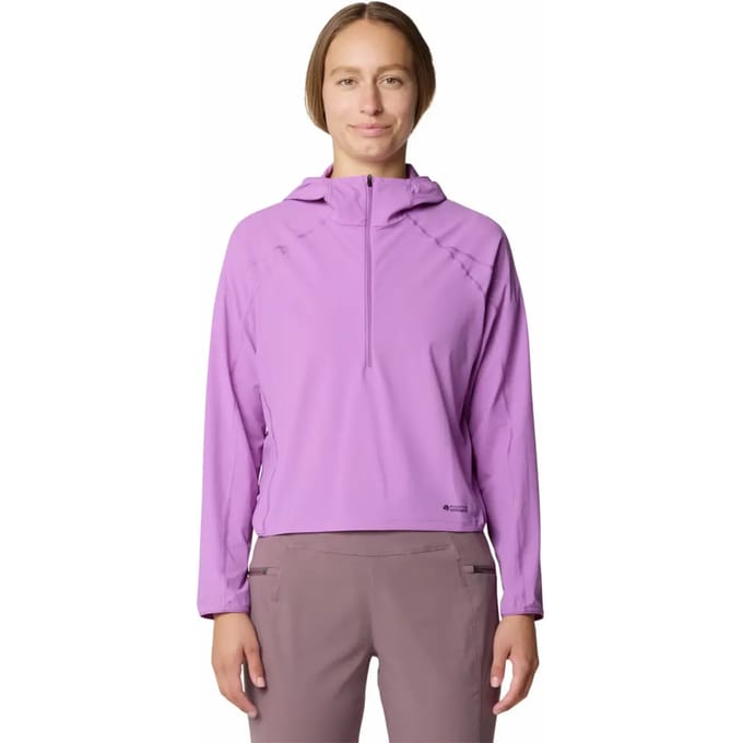 Mountain Hardwear Sunshield™ Fleece Met Kap Paars XS Vrouw