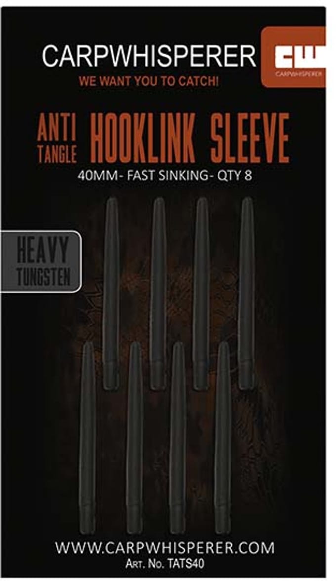 Carp Whisperer - Tungsten Hooklink Sleeves (8st)
