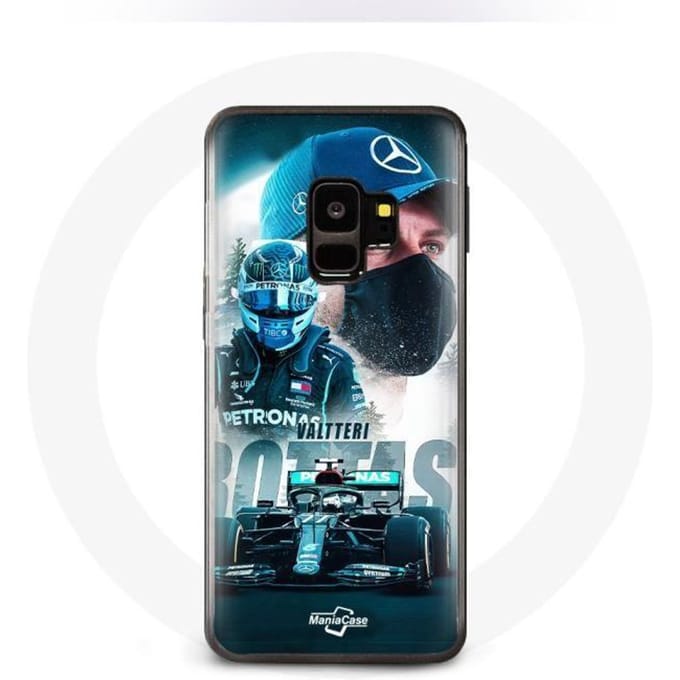 Case voor Samsung Galaxy S9 Formule 1 Valtteri Bottas Finse coureur