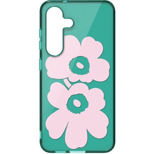 Samsung Galaxy S25 Hoesje - Unikko Hybrid Case - Marimekko - Roze