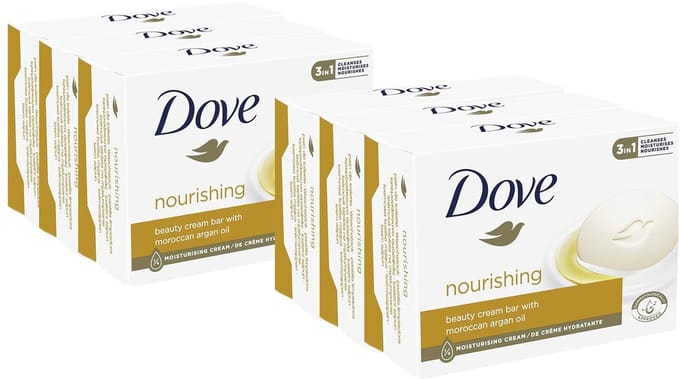 Dove Zeep – Cream Argan Oil 6 x 90 gr.