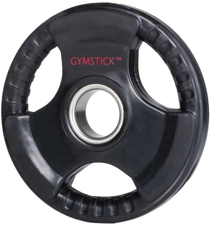 Gymstick Rubberen gewichtsschijf 10kg / enkelvoudig