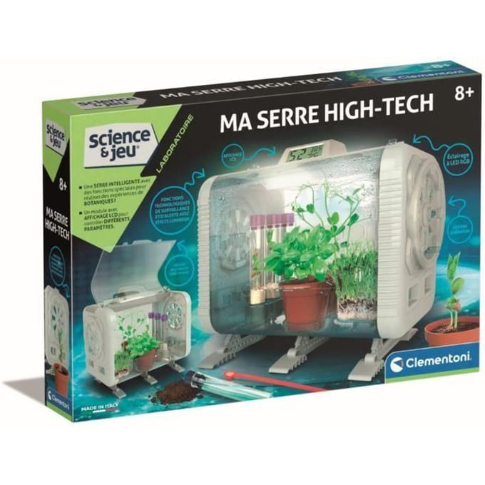 Ma serre high-tech - Clementoni - Science & Jeu - Jeux Scientifiques