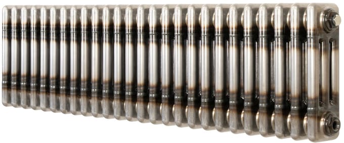 Traditionele radiator - 3-kolom - 300x1190 mm - ruw metaal