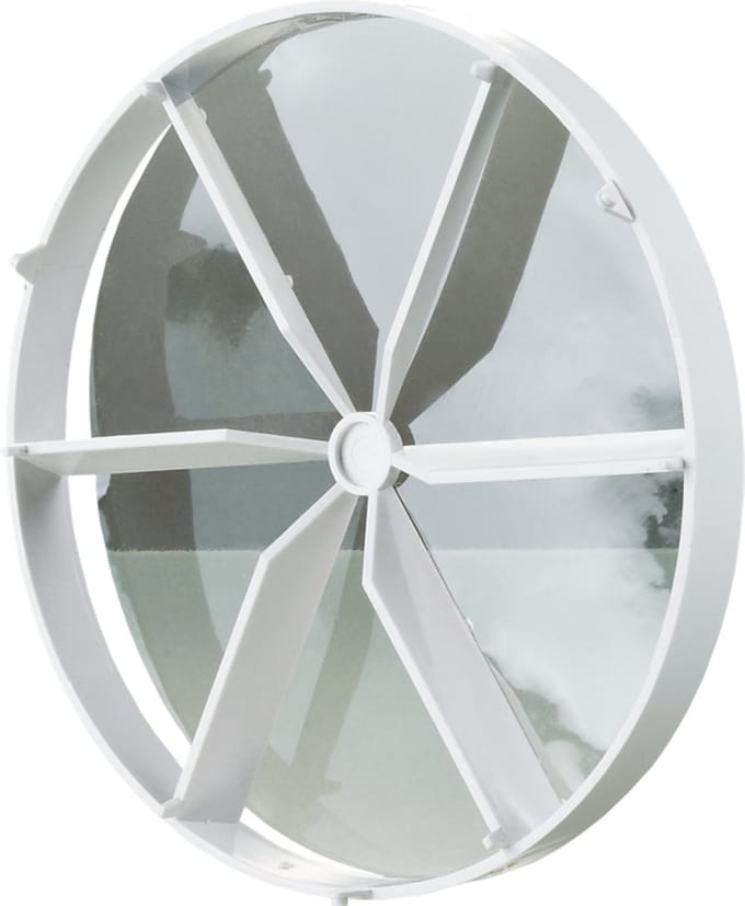 Terugslagklep Ø100 mm - voor Vents badkamerventilatoren
