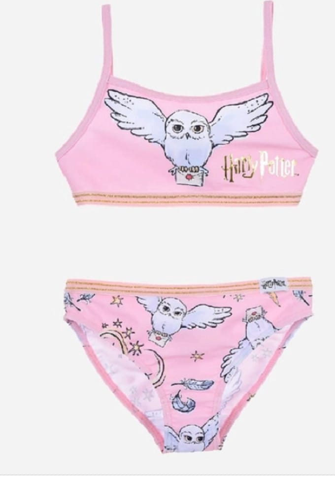Harry Potter - kinder/ tiener - bikini - roze - maat 104